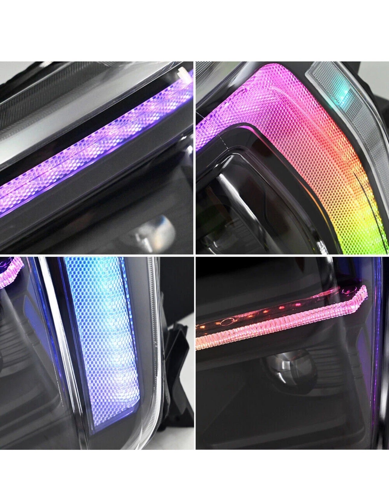 Ford F-150 RGB Headlights - App Controlled LED Assembly