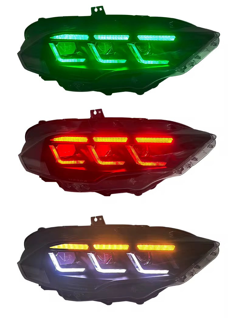 RGB Mustang Headlights 2018+ - Plug and Play
