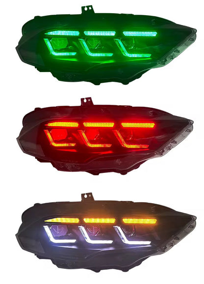 RGB Mustang Headlights 2018+ - Plug and Play
