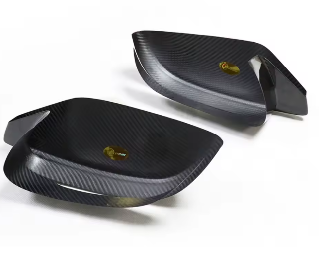 Real Carbon Fiber Mirror Caps for BMW 2,3,4,5 Series