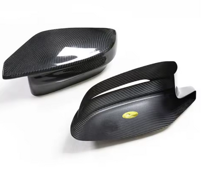 Real Carbon Fiber Mirror Caps for BMW 2,3,4,5 Series