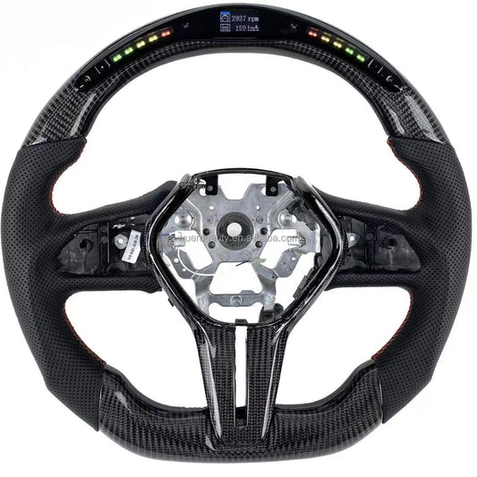 Custom LED Carbon Fiber Steering Wheel for Infiniti Q50 Q60 (2014-2024)