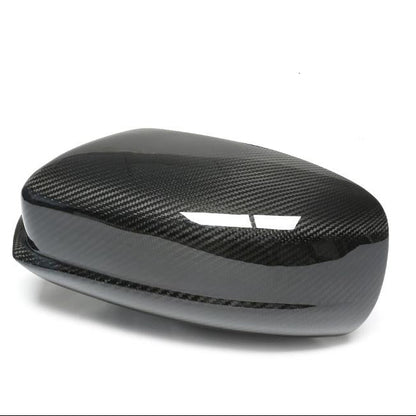 Carbon Fiber Mirror Caps- For Chrysler 300 & Dodge Charger (2011–2023) ABS