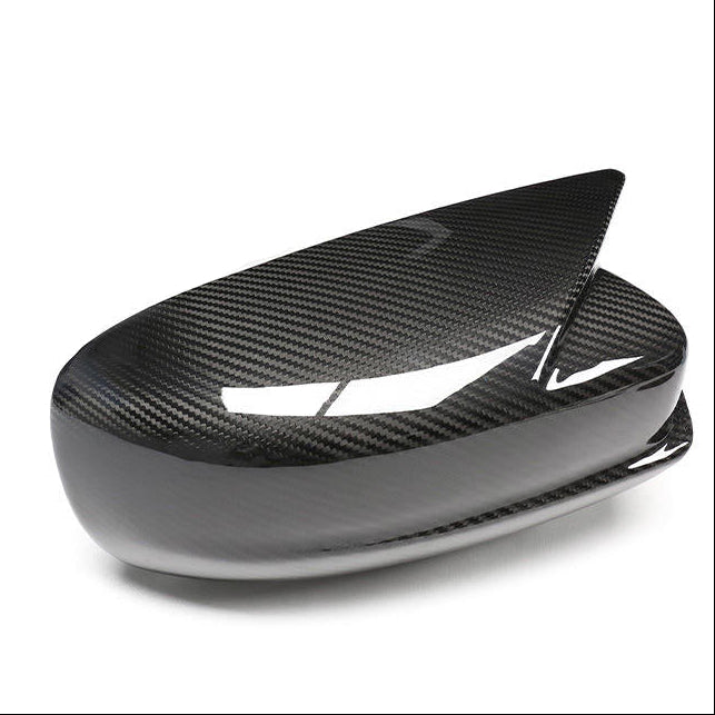 Carbon Fiber Mirror Caps- For Chrysler 300 & Dodge Charger (2011–2023) ABS