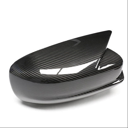 Carbon Fiber Mirror Caps- For Chrysler 300 & Dodge Charger (2011–2023) ABS