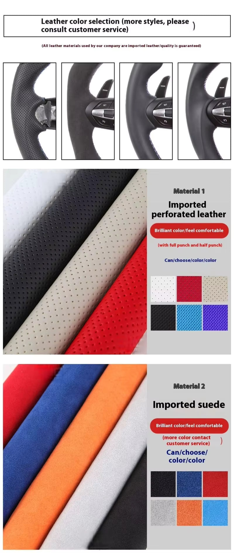 Custom LED Real Carbon Fiber Steering Wheel for Chrysler, Dodge Charger,Challenger,Jeep Grand Cherokee Trackhawk SRT