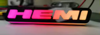 RGB Custom Badge - HEMI